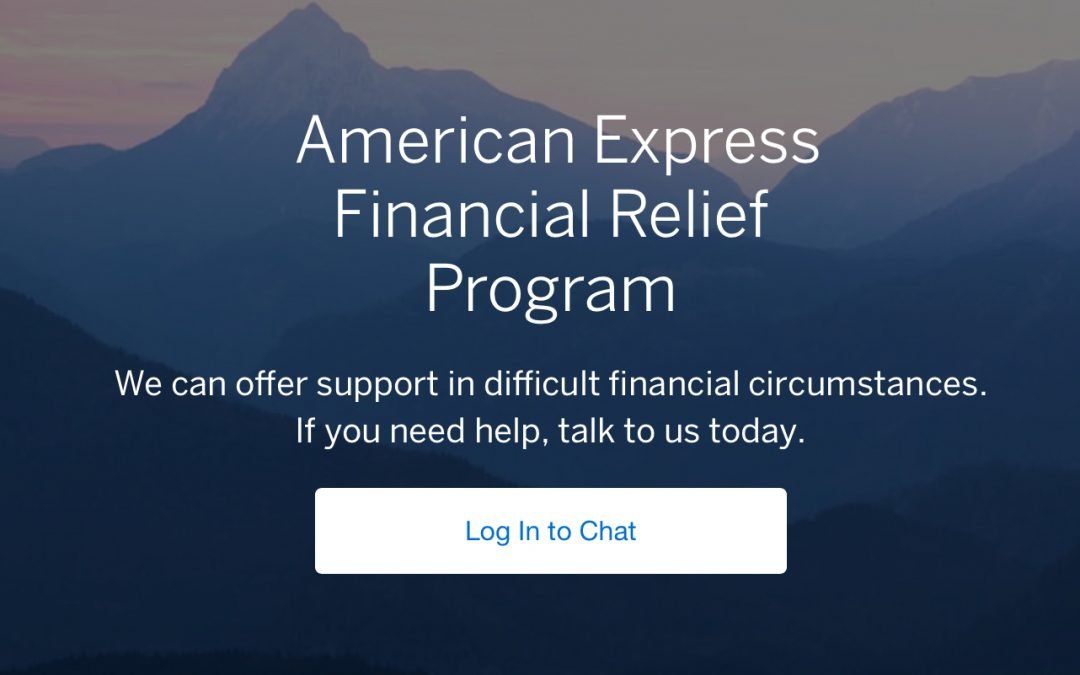 New Amex Financial Relief Program
