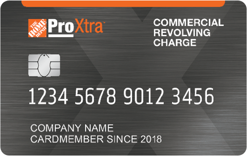 The Home Depot Pro Xtra Credit Card