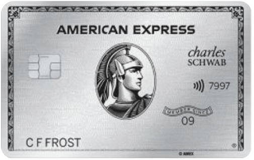 The American Express Platinum Card for Schwab