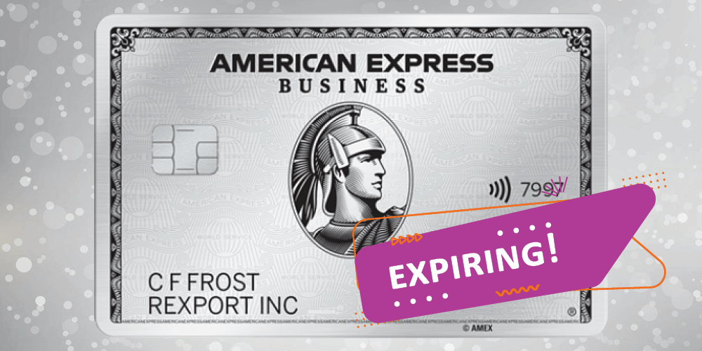 Last Chance! Get The Lower Annual Fee On The Amex Platinum Business Card