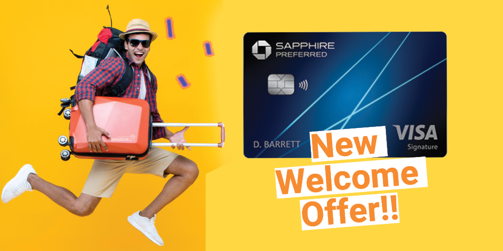 Offer Ending! New Offer On Chase Sapphire Preferred Card!