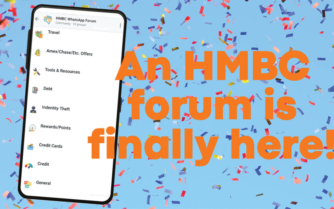 The HMBC WhatsApp Forum Is Finally Live!