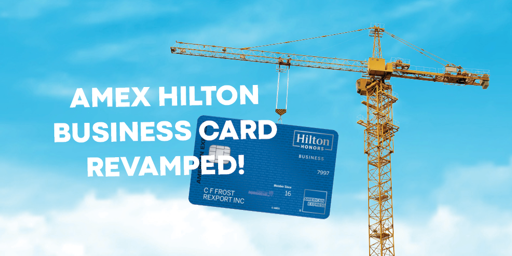 Changes On The Hilton Honors American Express Business Card